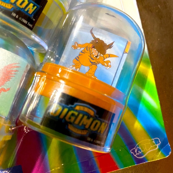 DIGITAL DIGIMON MONSTERS VTG 2000 NWT PARTY FAVORS 4 ROLLING STAMPERS 4 PUZZLES - Picture 6 of 10